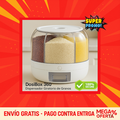 Dispensador Giratorio de Granos
