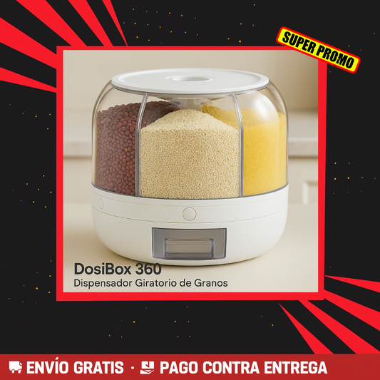 Dispensador Giratorio de Granos